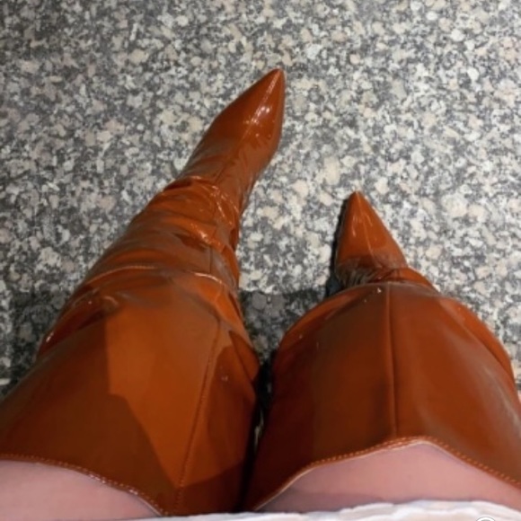 FASHIONNOVA SEXY THIGH HIGH HEELS ! worn once ! - Picture 1 of 4